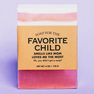 Soap for the Favorite Child – Funny Gift Soap for Siblings