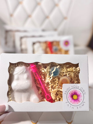 Paint Your Own Bath Bomb – Unicorn DIY Kit