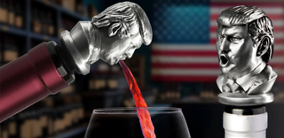 Trump Wine Bottle Pourer & Aerator | Funny Novelty Barware Gift