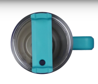 40 oz Rhinestone Tumbler – Blue Stainless Steel, Insulated Cup