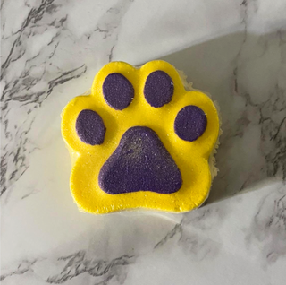 TIGER FANS Peachy Paw Print Bath Bombs