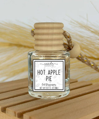 Hot Apple Pie Car Diffuser – Sweet Baked Scent with Essential Oils