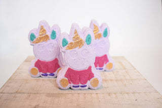 Unicorn Bath Bomb with Surprise Coin – Extra Large Lavender Fizzy